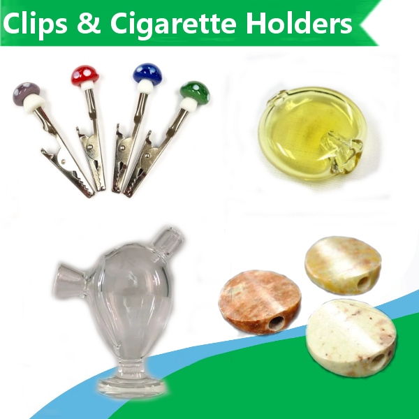 Clips and Cigarette Holders - Smokin Js