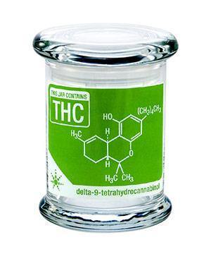 420 Science Pop Top Stash Jar - Smokin Js