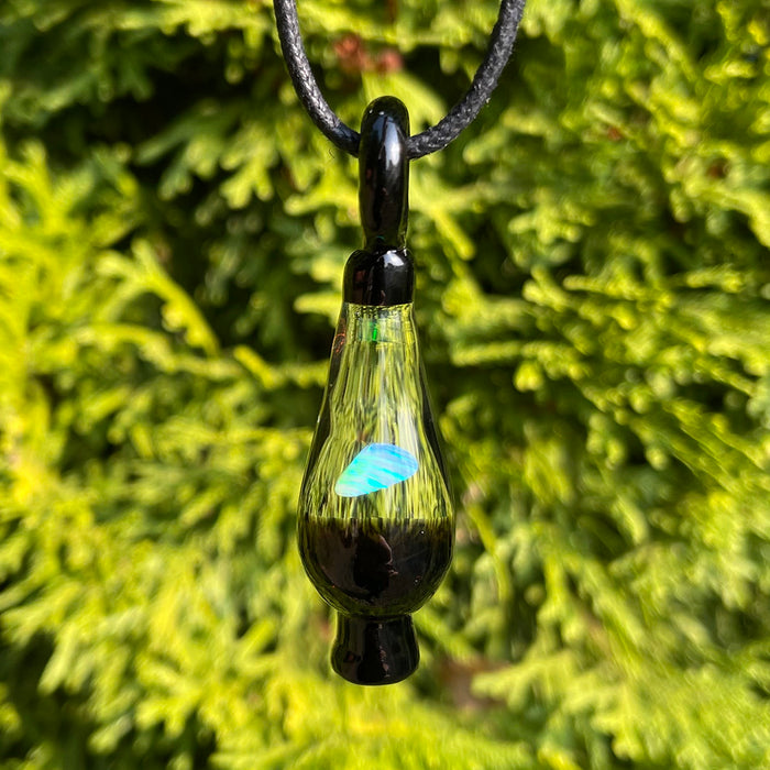 Lava Lamp Opal Pendant