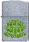 Cheech & Chong Zippo Lighter Get It Legal - Smokin Js