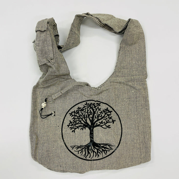 Gray Print Shoulder Bag - Smokin Js