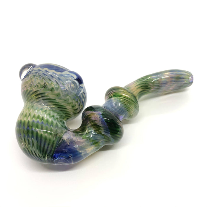 Traditional Hand Blown Glass Sherlock - Smokin Js