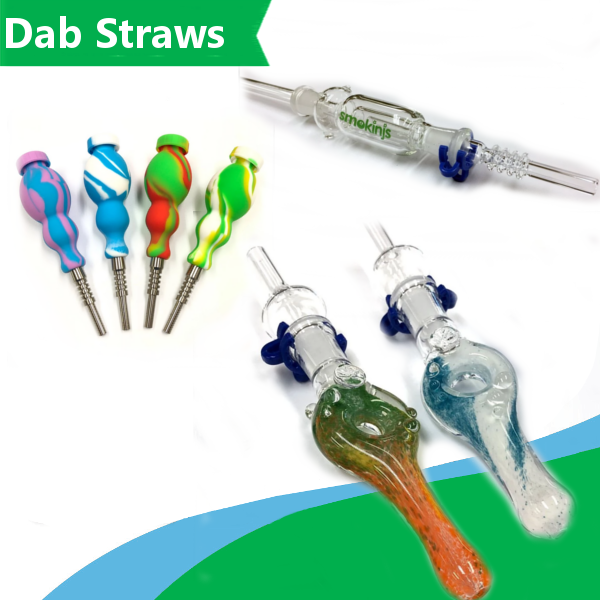 389177 Basic 3 Pinch Dab Straw - DAB STRAWS