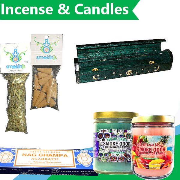 Incense Candles and Sage - Smokin Js