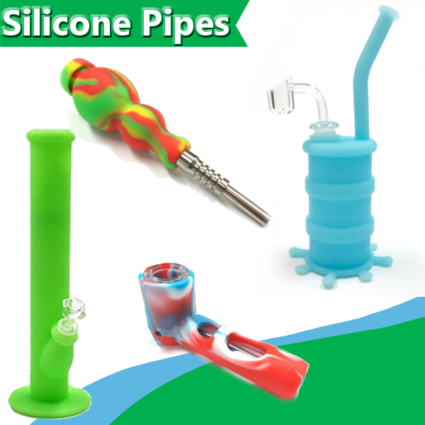 Silicone Pipes - Smokin Js