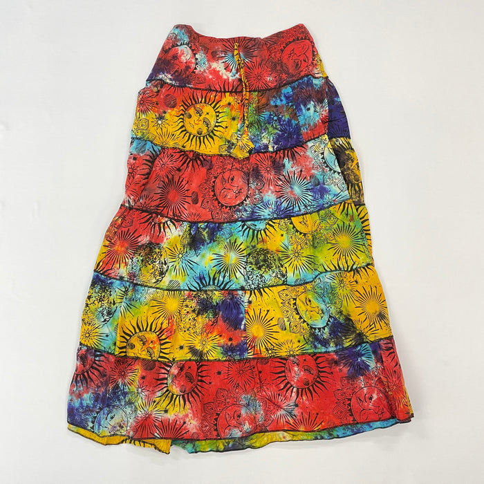 Sun and Moon Printed Skirt