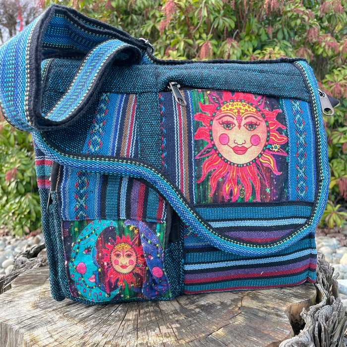Sun and Moon Shoulder Bag
