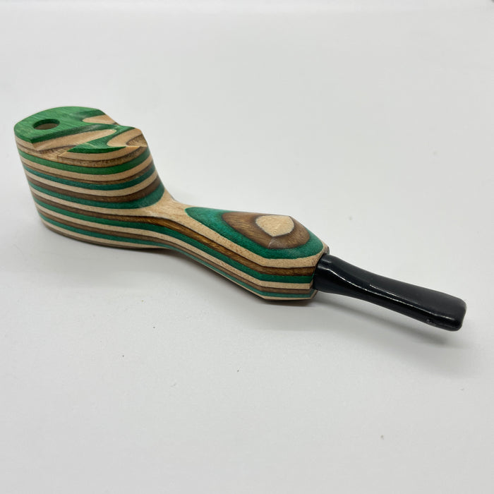 3.5" Long Wood Pipe with Lid