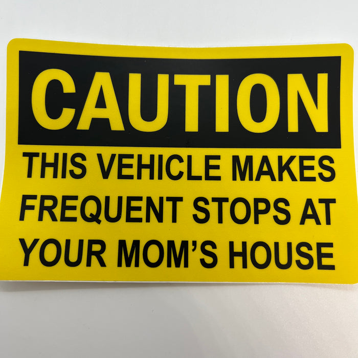 Frequent Stops Sticker