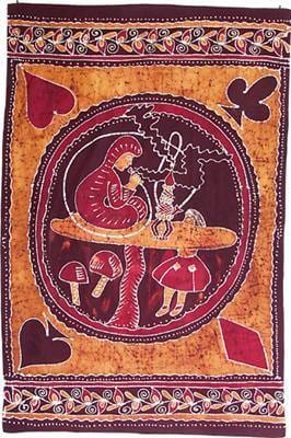 Alice In Wonderland Tapestry - Smokin Js