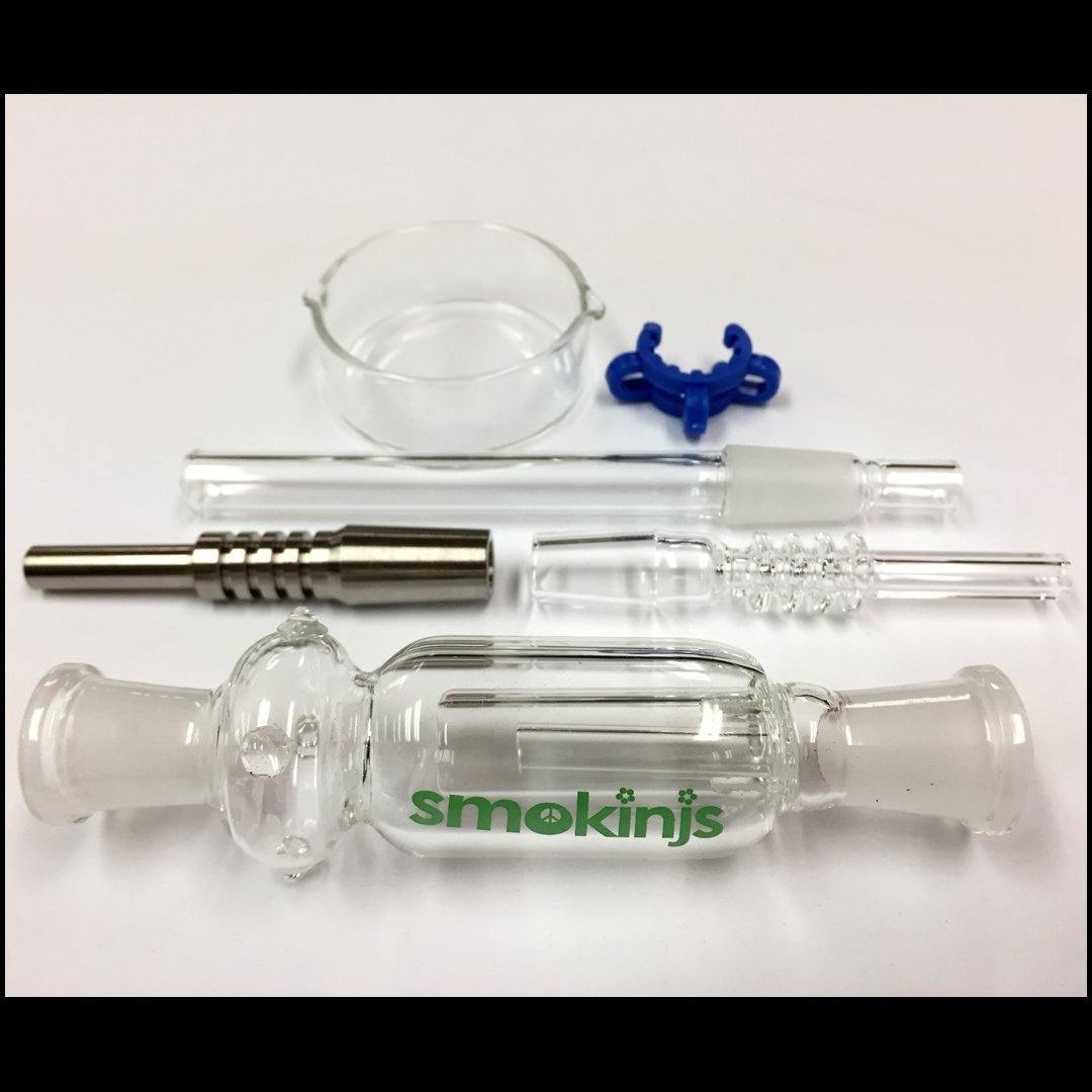 Raked Nectar Collector with Titanium Tip – Emporium Smoke Shop