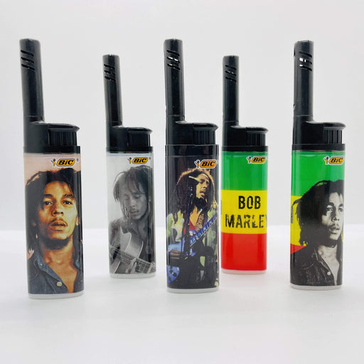 Bob Marley Bic EZ Reach Lighter - Smokin Js