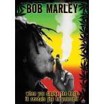 Bob Marley Rasta Herb Poster - Smokin Js