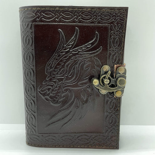 Celtic Dragon Leather Journal - Smokin Js