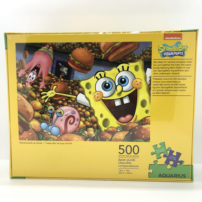Crabby Patty SpongeBob SquarePants Jigsaw Puzzle - Smokin Js