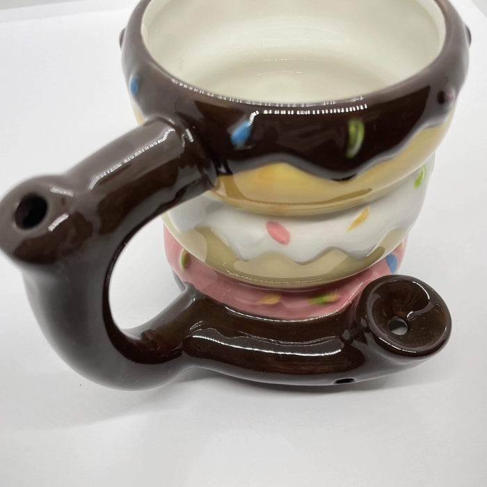 Donut Coffee Mug Pipe - Smokin Js
