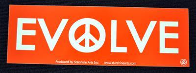 Evolve Peace Sticker - Smokin Js