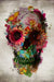 Flower Skull Poster - Smokin Js