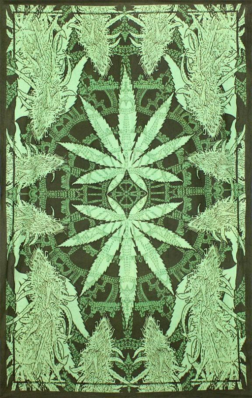 Hempest Leaf Tapestry - Smokin Js