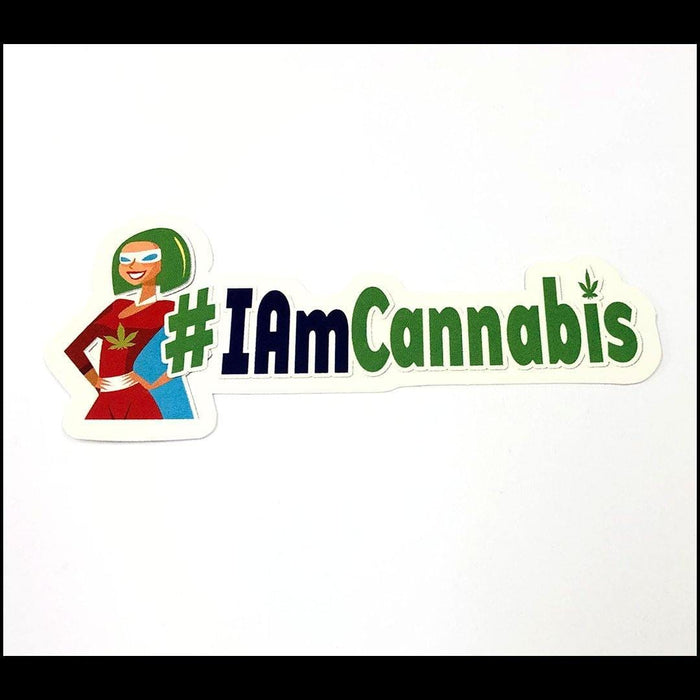 I am Cannabis Sticker - Smokin Js