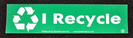 I Recycle Sticker - Smokin Js