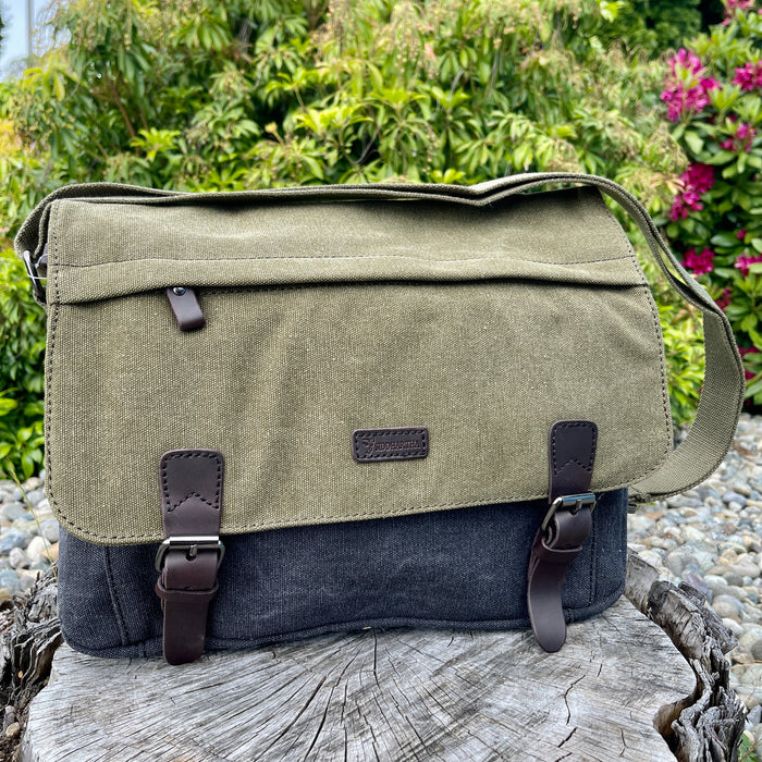 Two Tone Canvas Bag