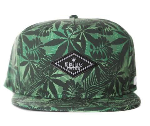 Jungle Leaf Stash Hat - Smokin Js