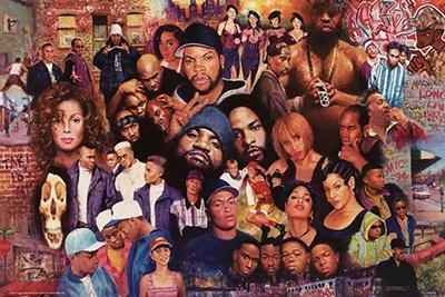 Legends Of Rap Poster - Smokin Js