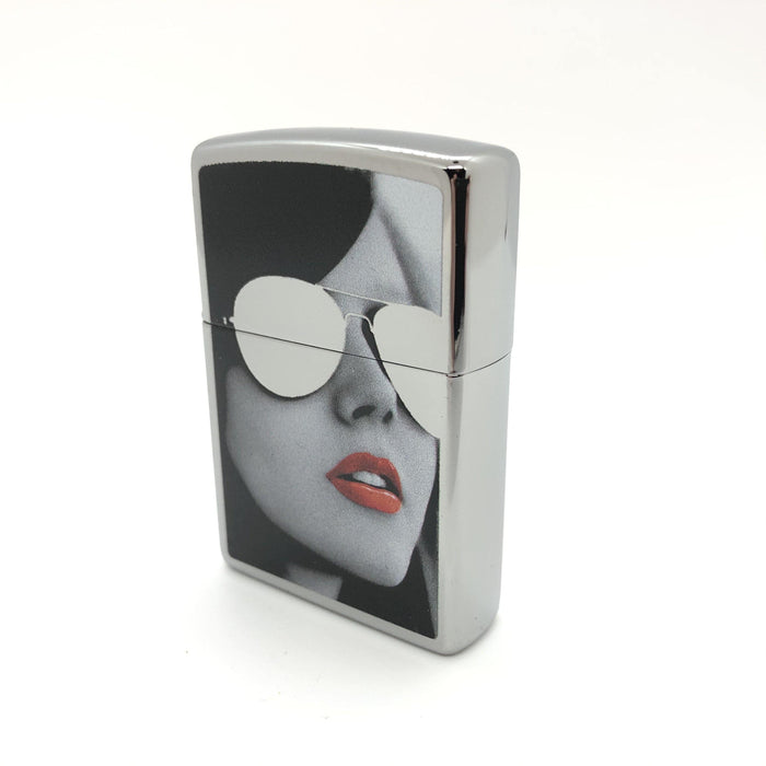 Lipstick Aviator Sunglasses Zippo Lighter - Smokin Js