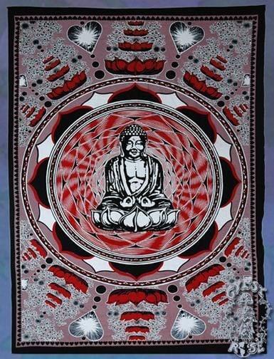 Meditating Buddha Tapestry - Smokin Js