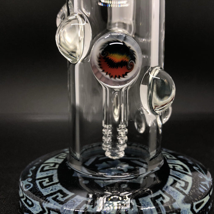 Mini Mandala Dab Rig with Beadwork - Smokin Js
