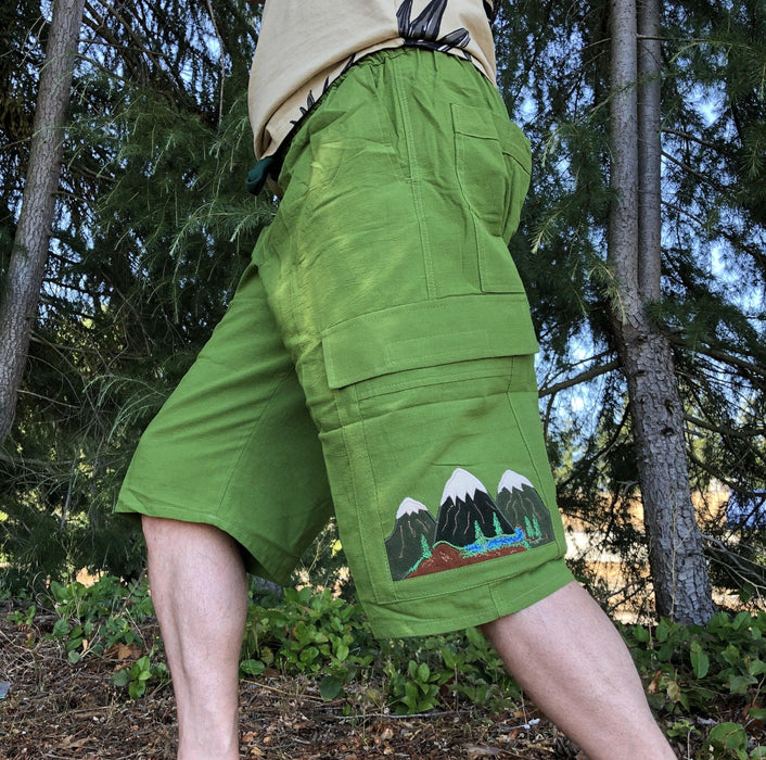 Mountain Man Cargo Shorts - Smokin Js
