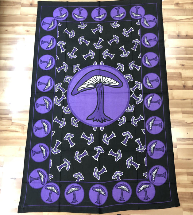 Mushrooms Tapestry - Smokin Js
