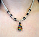 Natural Hemp Necklace With Rainbow Twist Pendant - Smokin Js