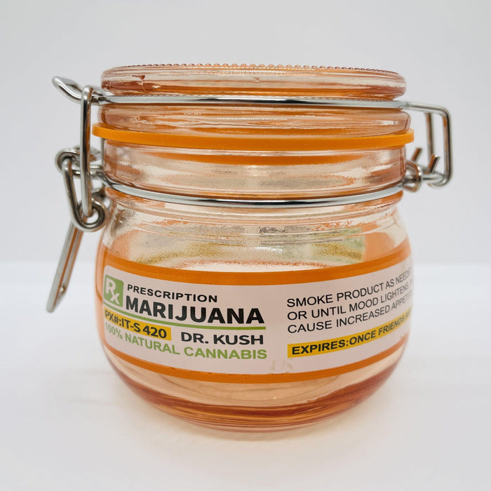 Novelty Prescription Stash Jar - Smokin Js