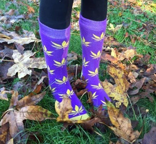 Pot Leaf Socks - Smokin Js