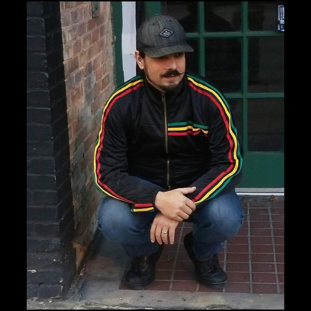 Rasta track jacket sale