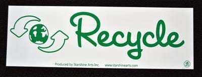 Recycle Sticker Large - Smokin Js