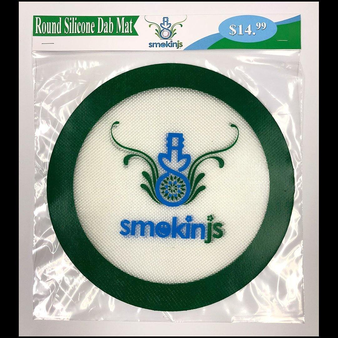 Round Silicone Dab Mat — Smokin Js