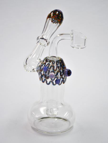 Side Car Bubbler with 14mm Recessed Joint - Smokin Js