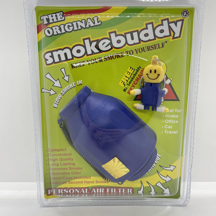 SmokeBuddy Jr Red: Personal Smoke Air Filter - Quartz Banger