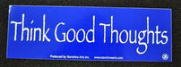 Think Good Thoughts Sticker - Smokin Js