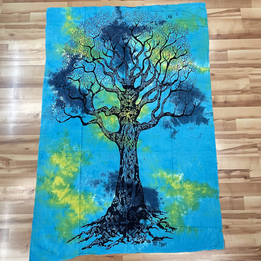 Tree of Life Tie Dye Tapestry - Smokin Js